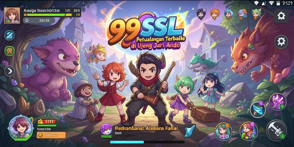 Tampilan gameplay yang mendebarkan dari 99SL.