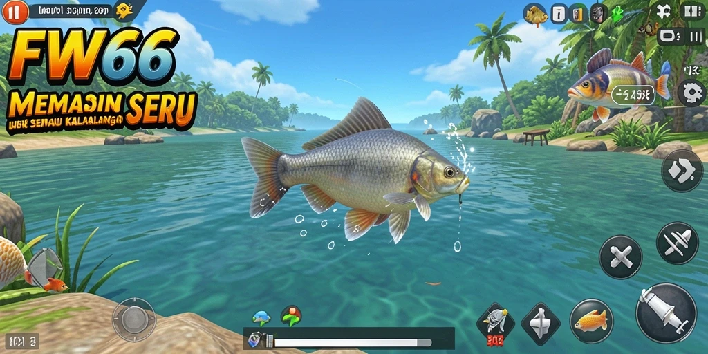 Tangkapan ikan yang beragam dan menarik di FW66.