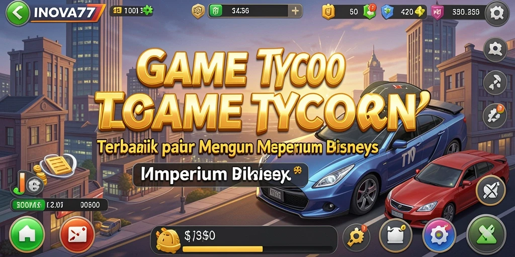 Tampilan gameplay INOVA77 yang penuh warna dan menarik.