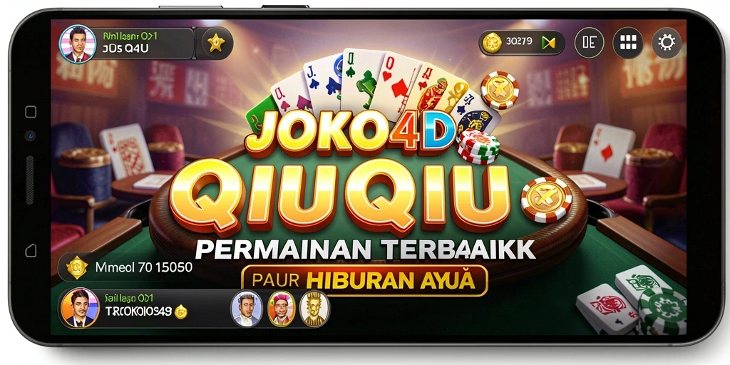 Tampilan gameplay QiuQiu yang menarik dan interaktif.