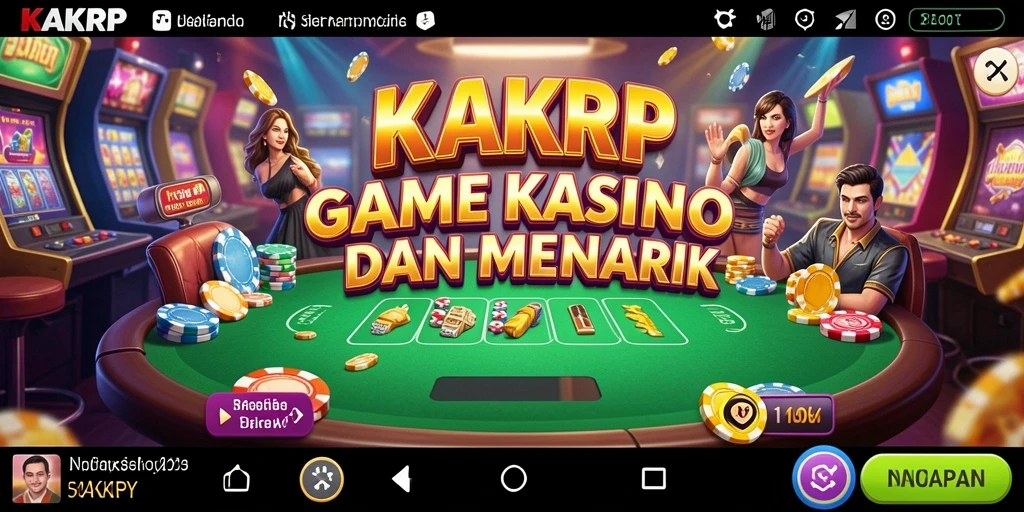 Tampilan gameplay KAKRP yang menarik dan interaktif.