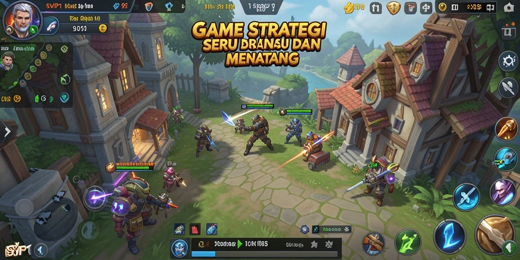 Tampilan gameplay SVIP1 yang mendebarkan dengan strategi yang kompleks.