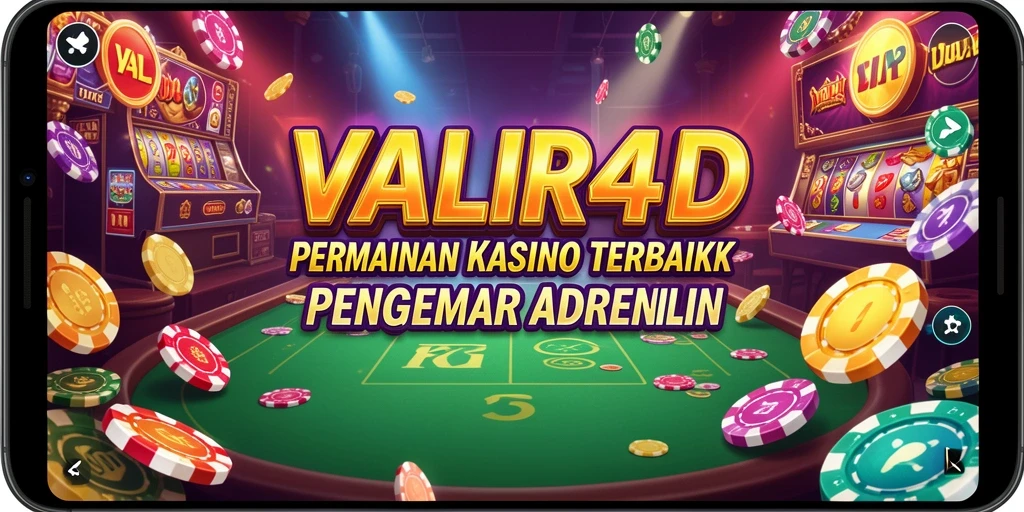 Tampilan menarik dari gameplay Kasino VALIR4D yang mengasyikkan.