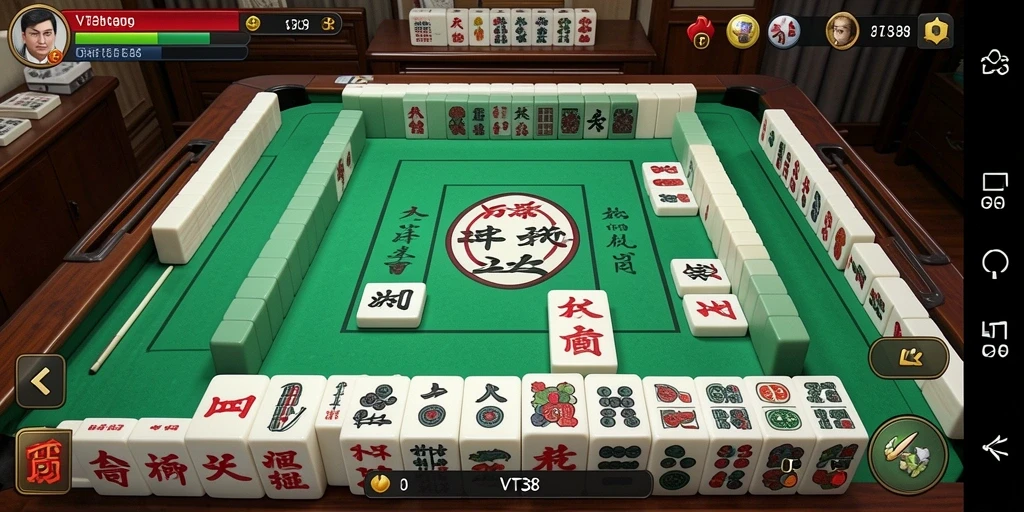 Gameplay seru dan menantang di VT38 Mahjong.